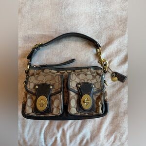 Coach 65th Anniversary Legacy Double Turnlock Shoulder Bag